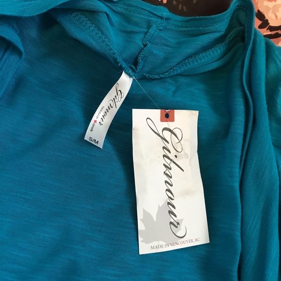 NEW Gilmour Turquoise Short Sleeve Lightweight Bolero - Picture 4 of 5